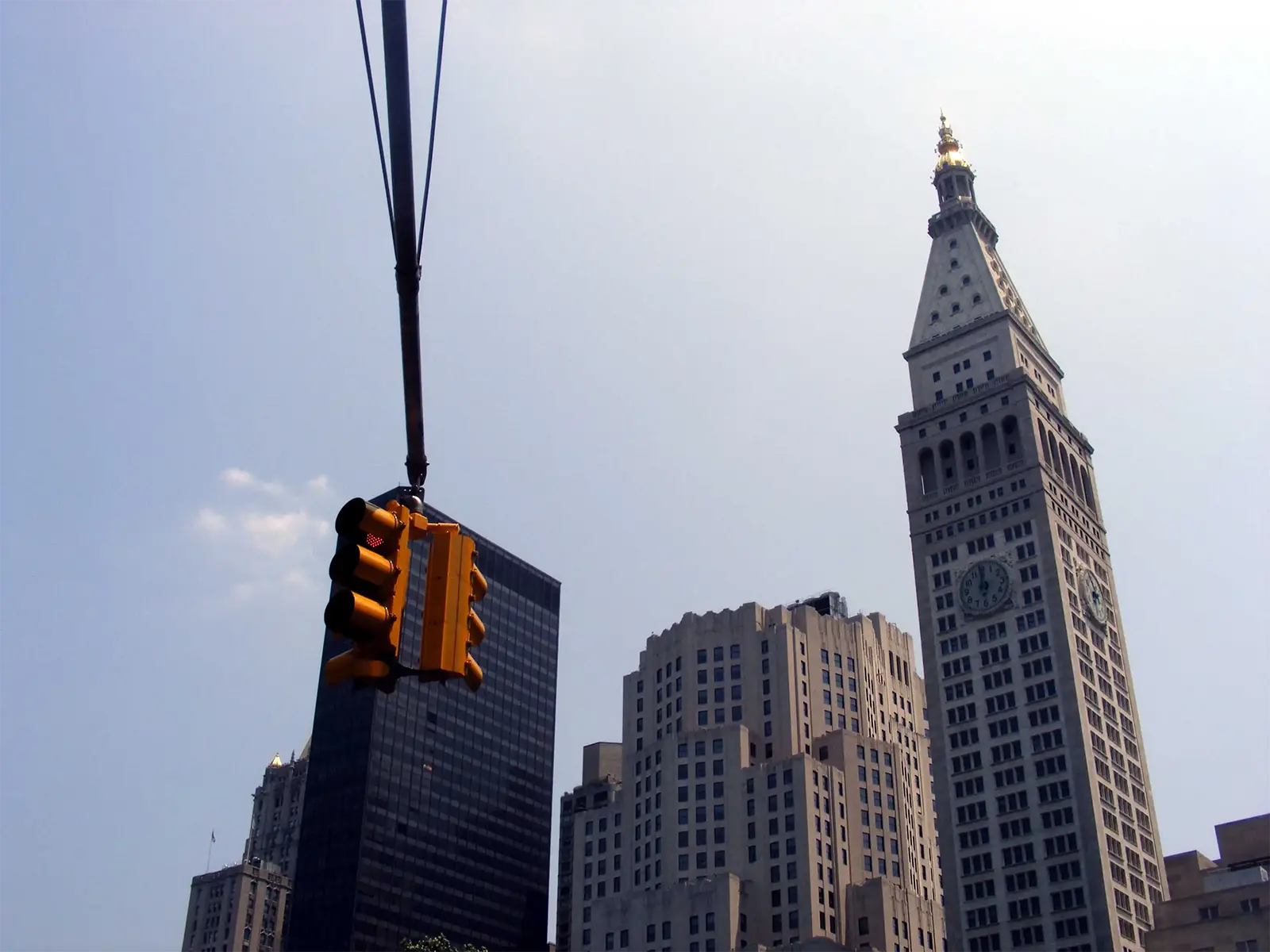 La Metropolitan Life Tower et son horloge au-dessus de Madison Square à Manhattan